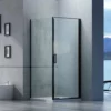 BERNSTEIN Cabine De Douche D'angle Nano 6mm Verre Véritable EX416S Noir - 80 X 80 X 195 Cm -BERNSTEIN Shop 10576833 1