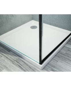 BERNSTEIN Cabine De Douche D'angle Nano 6mm Verre Véritable EX416S Noir - 80 X 80 X 195 Cm -BERNSTEIN Shop 10576833 5