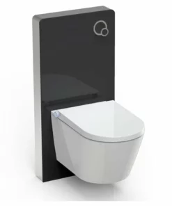 WC Lavant BERNSTEIN Basic 1102 Offre Spéciale Pack économique 7 Avec - Module Sanitaire 805 Et Plaque De Déclenchement