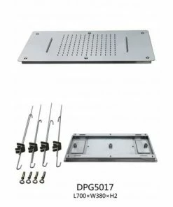 BERNSTEIN Douche De Tête Effet Pluie Et Cascade, Tête De Douche, DPG 5017, 70 X 38cm -BERNSTEIN Shop 10576896 4