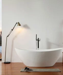 BERNSTEIN Baignoire îlot Ovale En Acrylique BELLAGIO Blanc,180x86cm -BERNSTEIN Shop 10576897 2