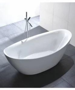 BERNSTEIN Baignoire îlot Ovale En Acrylique BELLAGIO Blanc,180x86cm -BERNSTEIN Shop 10576897 3