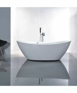 BERNSTEIN Baignoire îlot Ovale En Acrylique BELLAGIO Blanc,180x86cm -BERNSTEIN Shop 10576897 4