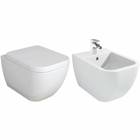 BERNSTEIN Ensemble Wc CH101- Bidet BH101 - Robinetterie 1238C 3 BERNSTEIN Ensemble Wc CH101- Bidet BH101 - Robinetterie 1238C