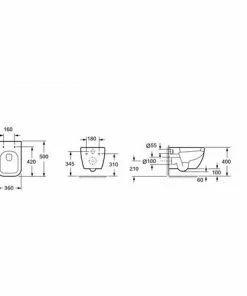 BERNSTEIN Ensemble Wc CH101- Bidet BH101 - Robinetterie 1238C 10 BERNSTEIN Ensemble Wc CH101- Bidet BH101 - Robinetterie 1238C -BERNSTEIN Shop 10576899 4