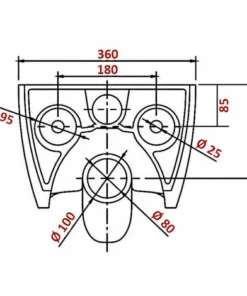 Toilettes Suspendues Design BERNSTEIN Nano Avec Couvercle à Fermeture Progressive NT2019 -BERNSTEIN Shop 10576906 2