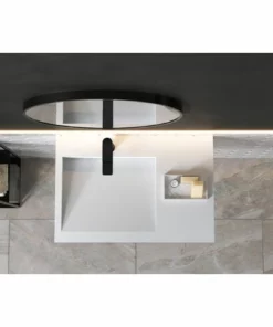 BERNSTEIN Lavabo / Vasque à Suspendre PB2014 - 74 X 50 X 13cm En Résine De Synthèse (Solid Stone) 10 BERNSTEIN Lavabo / Vasque à Suspendre PB2014 - 74 X 50 X 13cm En Résine De Synthèse (Solid Stone) -BERNSTEIN Shop 10576916 4