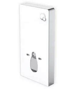 BERNSTEIN Module Sanitaire 805 Pour WC Suspendu - Blanc - Avec Plaque De Décléchement