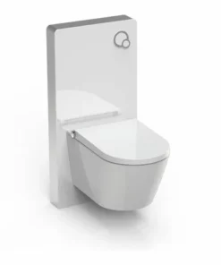 BERNSTEIN Module Sanitaire 805 Pour WC Suspendu - Blanc - Avec Plaque De Décléchement -BERNSTEIN Shop 10576943 4