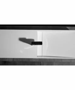 BERNSTEIN Vasque à Poser Ou Murale,TWG06, En Solid Surface (pierre Solide) - 120x42x20cm - Blanc Mat -BERNSTEIN Shop 10576950 4