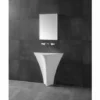 BERNSTEIN Lavabo Colonne TotemTWZ10 En Pierre Solide (Solid Stone) - 86x36x85cm -BERNSTEIN Shop 10576958 1
