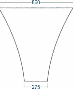 BERNSTEIN Lavabo Colonne TotemTWZ10 En Pierre Solide (Solid Stone) - 86x36x85cm -BERNSTEIN Shop 10576958 4