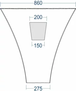 BERNSTEIN Lavabo Colonne TotemTWZ10 En Pierre Solide (Solid Stone) - 86x36x85cm -BERNSTEIN Shop 10576958 5