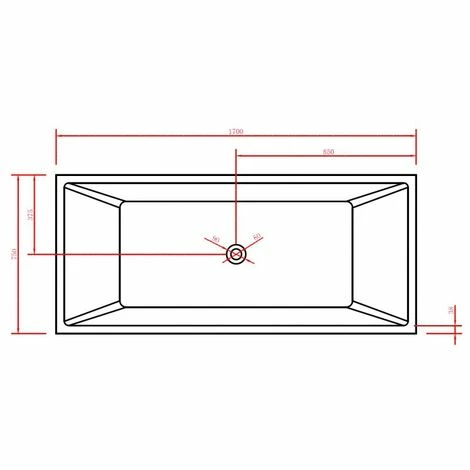 BERNSTEIN Baignoire îlot NADI En Acrylique Sanitaire - 170 X 75 X 60 Cm 7 BERNSTEIN Baignoire îlot NADI En Acrylique Sanitaire - 170 X 75 X 60 Cm – Image 5