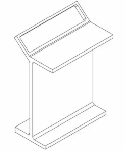 BERNSTEIN Étagère Sur Pied PB4004 En Fonte Minérale - Avec Porte-serviettes Et Tablette De Rangement - Blanc Mat -BERNSTEIN Shop 10576968 4