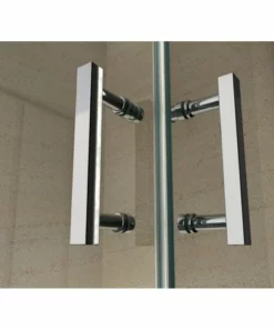 BERNSTEIN Paroi De Douche Pliante, En Verre NANO, EX213, 80 X 80 X 195cm, Sans Receveur De Douche -BERNSTEIN Shop 10583301 3