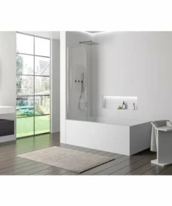BERNSTEIN Pare Baignoire En Verre Véritable NANO EX201 - 800 X 1400 X 6 Mm
