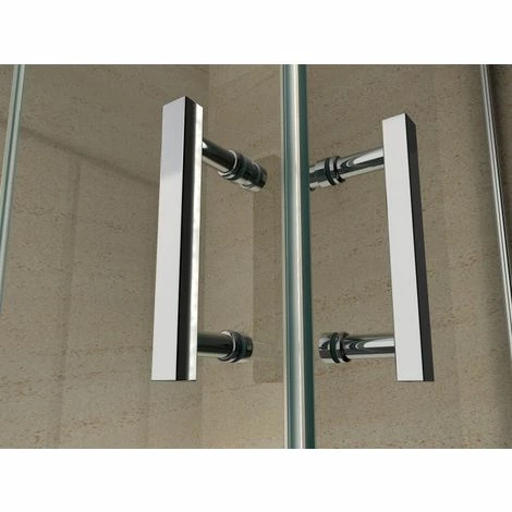 BERNSTEIN Paroi De Douche Pliante, En Verre NANO, EX213, 100 X 100 X 195cm + Receveur 5 BERNSTEIN Paroi De Douche Pliante, En Verre NANO, EX213, 100 X 100 X 195cm + Receveur – Image 3