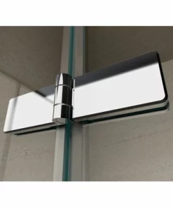 BERNSTEIN Paroi De Douche Porte Pliante, En Verre Véritable NANO 6 Mm, EX213 - 90 X 90 X 195 Cm - Pour Installation En Coin -BERNSTEIN Shop 10583312 3