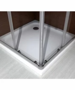 BERNSTEIN Paroi De Douche D´angle,porte Coulissante, En Verre Véritable NANO EX506 - 80 X 80 X 195 Cm - Sans Receveur De Douche 10 BERNSTEIN Paroi De Douche D´angle,porte Coulissante, En Verre Véritable NANO EX506 - 80 X 80 X 195 Cm - Sans Receveur De Douche -BERNSTEIN Shop 10583313 4