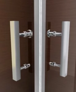 BERNSTEIN Paroi De Douche D'angle,porte Coulissante En Verre Véritable NANO, EX506, 90 X 90 X 195cm - Sans Receveur 9 BERNSTEIN Paroi De Douche D'angle,porte Coulissante En Verre Véritable NANO, EX506, 90 X 90 X 195cm - Sans Receveur -BERNSTEIN Shop 10583314 3