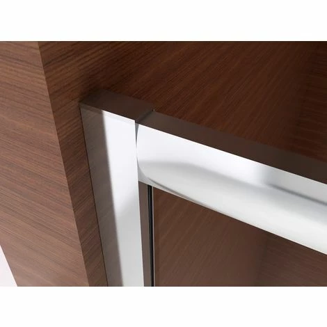 BERNSTEIN Paroi De Douche D´angle,porte Coulissante, En Verre Véritable NANO EX506 - 100 X 100 X 195 Cm - Sans Receveur De Douche 4 BERNSTEIN Paroi De Douche D´angle,porte Coulissante, En Verre Véritable NANO EX506 - 100 X 100 X 195 Cm - Sans Receveur De Douche – Image 2