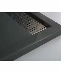 BERNSTEIN Receveur De Douche En Pierre Solide (solid Stone) 1480BG Gris Brillant 140x80x4,5cm -BERNSTEIN Shop 10583322 3