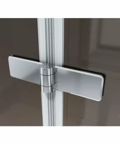 BERNSTEIN Cabine De Douche à Panneaux Fixes EX403C - Porte Battante - Verre NANO Véritable - 100 X 100 X 195 -BERNSTEIN Shop 10583340 3