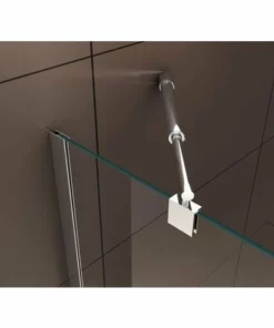 BERNSTEIN Cabine De Douche à Panneaux Fixes EX403C - Porte Battante - Verre NANO Véritable - 100 X 100 X 195 -BERNSTEIN Shop 10583340 5