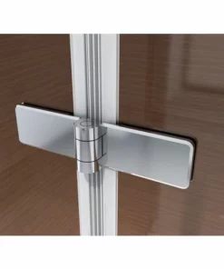 BERNSTEIN Cabine De Douche à Panneaux Fixes EX403C - Porte Battante - Verre NANO Véritable - 90 X 120 X 190cm -BERNSTEIN Shop 10583342 3