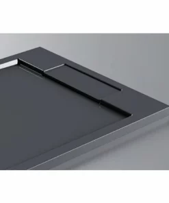 BERNSTEIN Receveur De Douche En Pierre Solide, Gris Brillant, M9090CG / PB3087GG - 90x90x3,5cm -BERNSTEIN Shop 10583346 3
