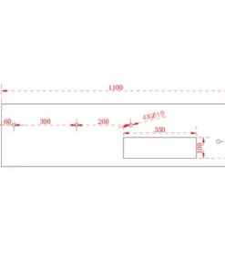 BERNSTEIN Vasque à Poser Ou Vasque Murale TWG36 En Pierre Solide (Solid Stone) Avec Espace De Rangement - 110x40x30cm -BERNSTEIN Shop 10583353 3