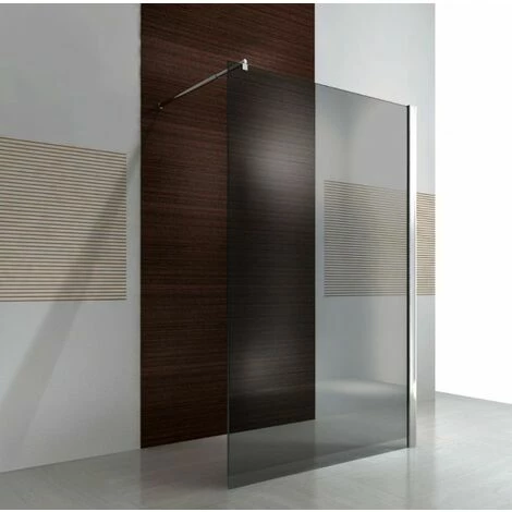 BERNSTEIN Paroi De Douche Fixe Latérale En Verre, Fumé, EX101, Largeur Sélectionnable: 800mm 4 BERNSTEIN Paroi De Douche Fixe Latérale En Verre, Fumé, EX101, Largeur Sélectionnable: 800mm – Image 2