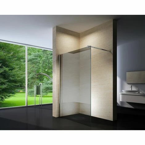 BERNSTEIN Paroi De Douche Fixe Latérale En Verre, Fumé, EX101, Largeur Sélectionnable: 800mm 5 BERNSTEIN Paroi De Douche Fixe Latérale En Verre, Fumé, EX101, Largeur Sélectionnable: 800mm – Image 3