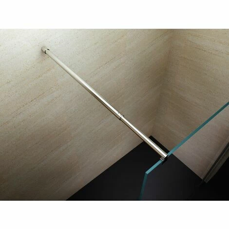 BERNSTEIN Paroi De Douche Fixe Latérale En Verre, Fumé, EX101, Largeur Sélectionnable: 800mm 7 BERNSTEIN Paroi De Douche Fixe Latérale En Verre, Fumé, EX101, Largeur Sélectionnable: 800mm – Image 5