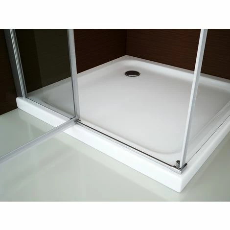 BERNSTEIN Paroi De Douche D'angle En Verre Véritable De 8mm NANO Transparent DX403 - Largeur Sélectionnable: Montage à Droite, 80cm, 70cm 6 BERNSTEIN Paroi De Douche D'angle En Verre Véritable De 8mm NANO Transparent DX403 - Largeur Sélectionnable: Montage à Droite, 80cm, 70cm – Image 4