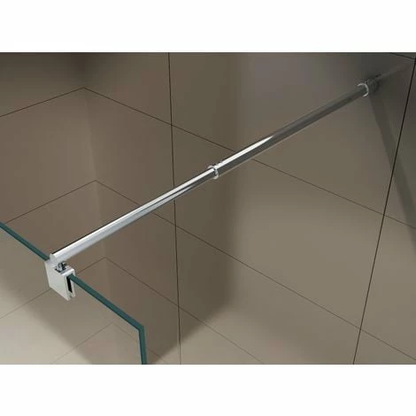 BERNSTEIN Douche à L'italienne Nano En Verre Véritable EX101 Bande Effet Miroir - Largeur Sélectionnable: 1200mm 7 BERNSTEIN Douche à L'italienne Nano En Verre Véritable EX101 Bande Effet Miroir - Largeur Sélectionnable: 1200mm – Image 5