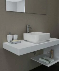 BERNSTEIN Plan De Toilette Pour Vasque à Poser Avec Espace De Rangement NT01 100x48x42 Cm En Pierre Solide (Solid Stone) : à Droite 11 BERNSTEIN Plan De Toilette Pour Vasque à Poser Avec Espace De Rangement NT01 100x48x42 Cm En Pierre Solide (Solid Stone) : à Droite -BERNSTEIN Shop 10583592 5