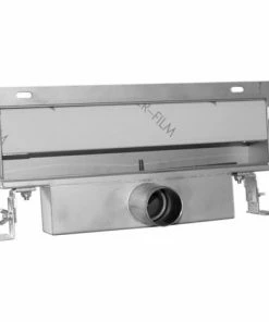 BERNSTEIN Caniveau De Douche Mural WD-GT02 - Avec Cache D´évacuation - Longueurs Sélectionnables: 300mm