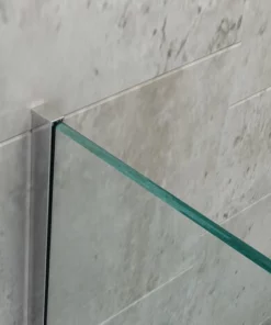 BERNSTEIN Paroi De Douche Fixe Latérale En Verre Transparent De Sécurité 8mm, EX101, Largeur Sélectionnable : 1100mm -BERNSTEIN Shop 10583636 3