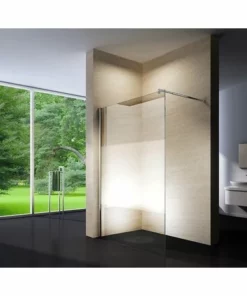 BERNSTEIN Paroi De Douche Fixe Latérale En Verre De Sécurité 8mm, Satiné Partiel, EX101, Largeur Sélectionnable: 900mm -BERNSTEIN Shop 10583639 3