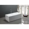 BERNSTEIN Baignoire îlot COMFORT En Acrylique Sanitaire - 170x80x60cm - Avec Ou Sans Robinetterie: Sans Robinet Mitigeur, Sans Siphon