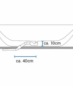 BERNSTEIN Baignoire îlot Ovale En Acrylique JAZZ Blanc - 173 X 78 Cm - Robinetterie En Option: Sans Robinet Mitigeur, Sans Siphon 11 BERNSTEIN Baignoire îlot Ovale En Acrylique JAZZ Blanc - 173 X 78 Cm - Robinetterie En Option: Sans Robinet Mitigeur, Sans Siphon -BERNSTEIN Shop 10583716 5