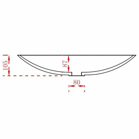 BERNSTEIN Vasque à Poser TWA06 En Fonte Minérale (Pure Acrylic) - Mat - 60,5 X 38,5 X 10,5 Cm: Sans Bonde Pop Up, Sans Cache Supplémentaire 7 BERNSTEIN Vasque à Poser TWA06 En Fonte Minérale (Pure Acrylic) - Mat - 60,5 X 38,5 X 10,5 Cm: Sans Bonde Pop Up, Sans Cache Supplémentaire – Image 5