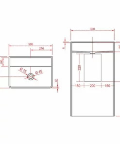 BERNSTEIN Lavabo Colonne Totem TWZ26 En Pierre Solide (Solid Stone) - En Blanc Ou En Noir - 50x36x85cm : Blanc Mat 7 BERNSTEIN Lavabo Colonne Totem TWZ26 En Pierre Solide (Solid Stone) - En Blanc Ou En Noir - 50x36x85cm : Blanc Mat -BERNSTEIN Shop 10583740 3