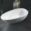 BERNSTEIN Baignoire îlot En Pierre Solide VELA - Dimensions Et Couleur En Option: Blanc Mat, 150 X 76 Cm (de) -BERNSTEIN Shop 10583780 1