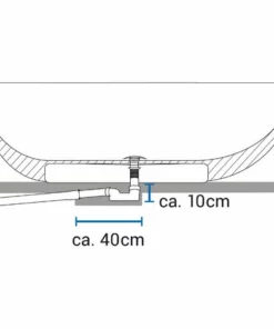 BERNSTEIN Baignoire îlot En Pierre Solide VELA - Dimensions Et Couleur En Option: Blanc Mat, 150 X 76 Cm (de) 7 BERNSTEIN Baignoire îlot En Pierre Solide VELA - Dimensions Et Couleur En Option: Blanc Mat, 150 X 76 Cm (de) -BERNSTEIN Shop 10583780 3