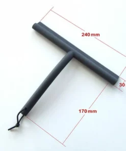 BERNSTEIN Raclette De Douche En Acier Inoxydable Avec Poignée, Crochet, Revêtement En Silicone Sans Soudure, Anthracite -BERNSTEIN Shop 10583794 4