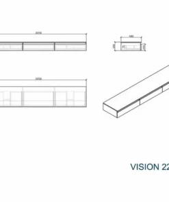 BERNSTEIN Ensemble De Salle De Bain Vision 2250 Blanc Mat - Vasque à Poser En Option: Sans Cache Supplémentaire, Sans Vasque à Poser 11 BERNSTEIN Ensemble De Salle De Bain Vision 2250 Blanc Mat - Vasque à Poser En Option: Sans Cache Supplémentaire, Sans Vasque à Poser -BERNSTEIN Shop 10583801 5