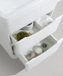 BERNSTEIN Petit Meuble De Salle De Bain Victoria 650D Basic, En Chêne Clair, Avec Miroir -BERNSTEIN Shop 10583813 3